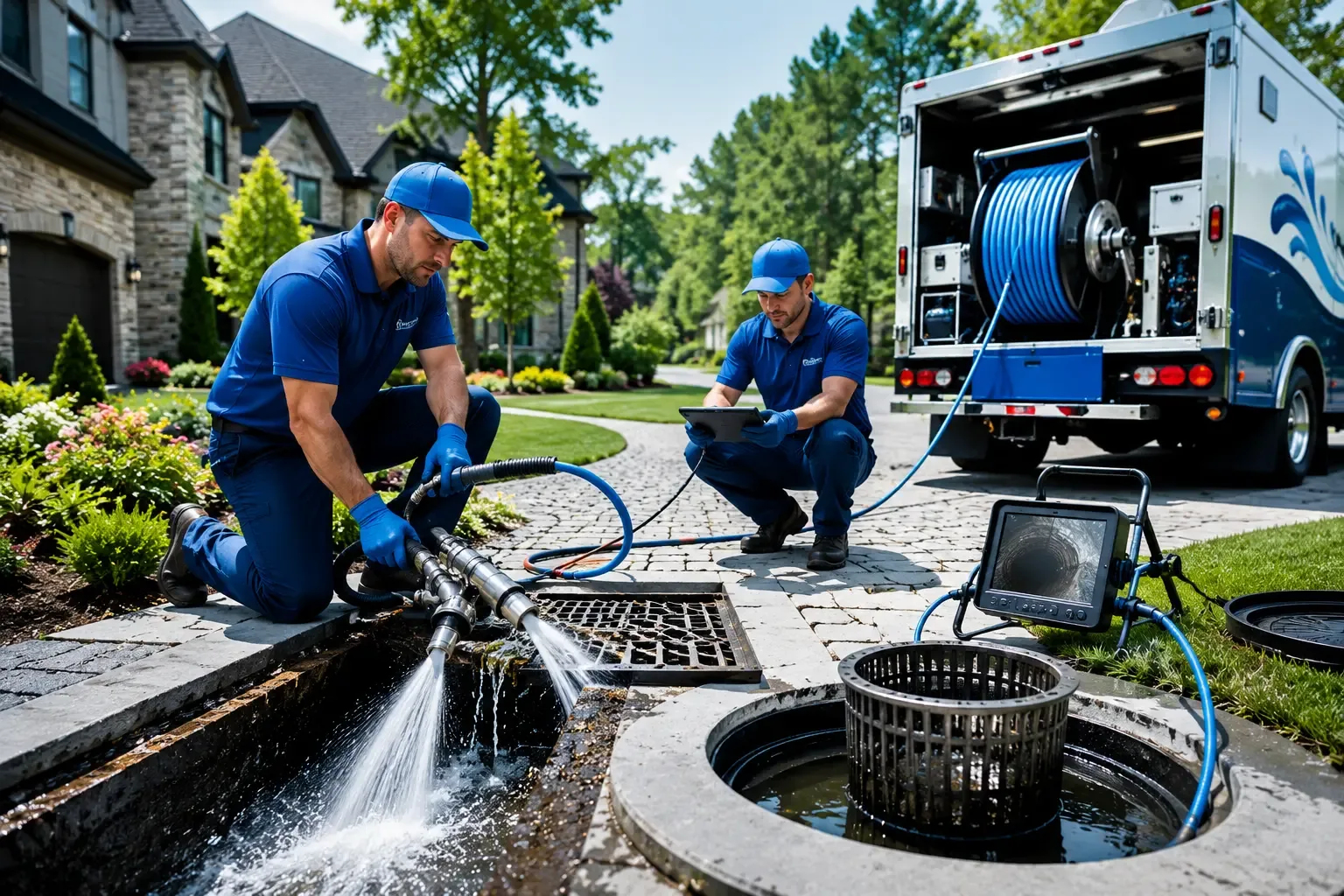 Local outdoor drain cleaning professionals in Saybrook, IL